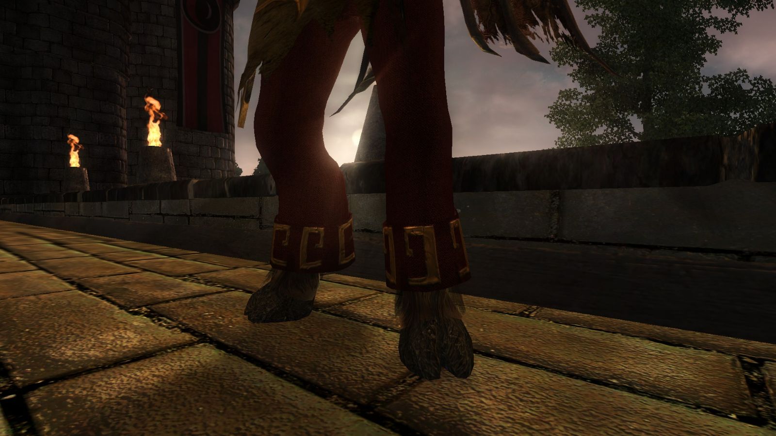 Illidan’s pants with hooves