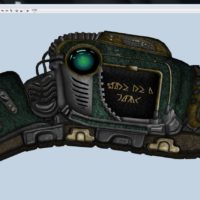 Console panel – inspired by Stargate Universe (Destiny’s Dial Home Device)